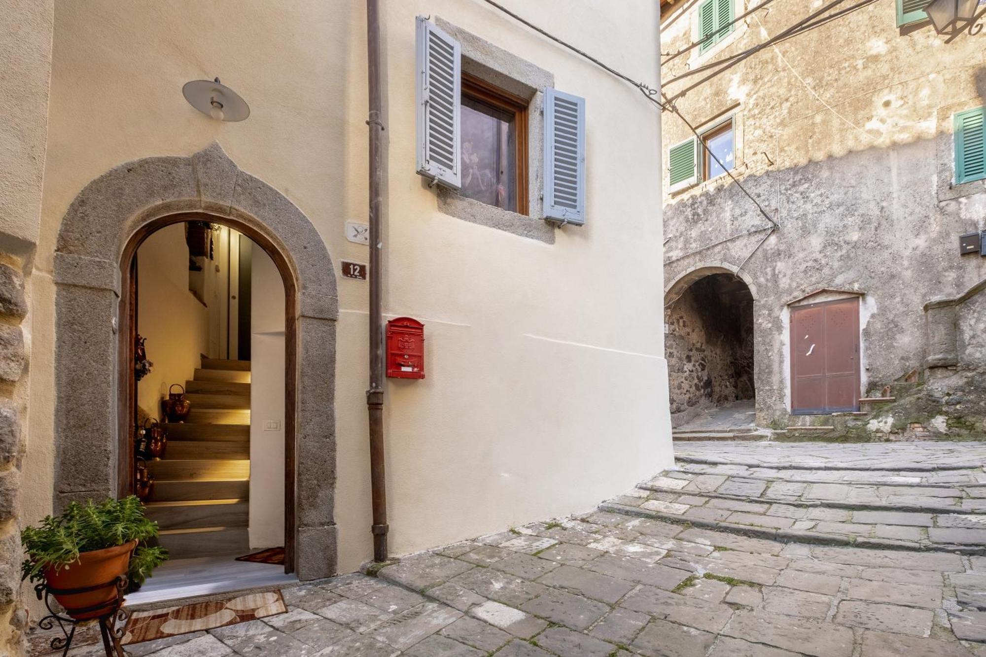 A Casa Da Nonna Elisa Daire Castel del Piano  Dış mekan fotoğraf